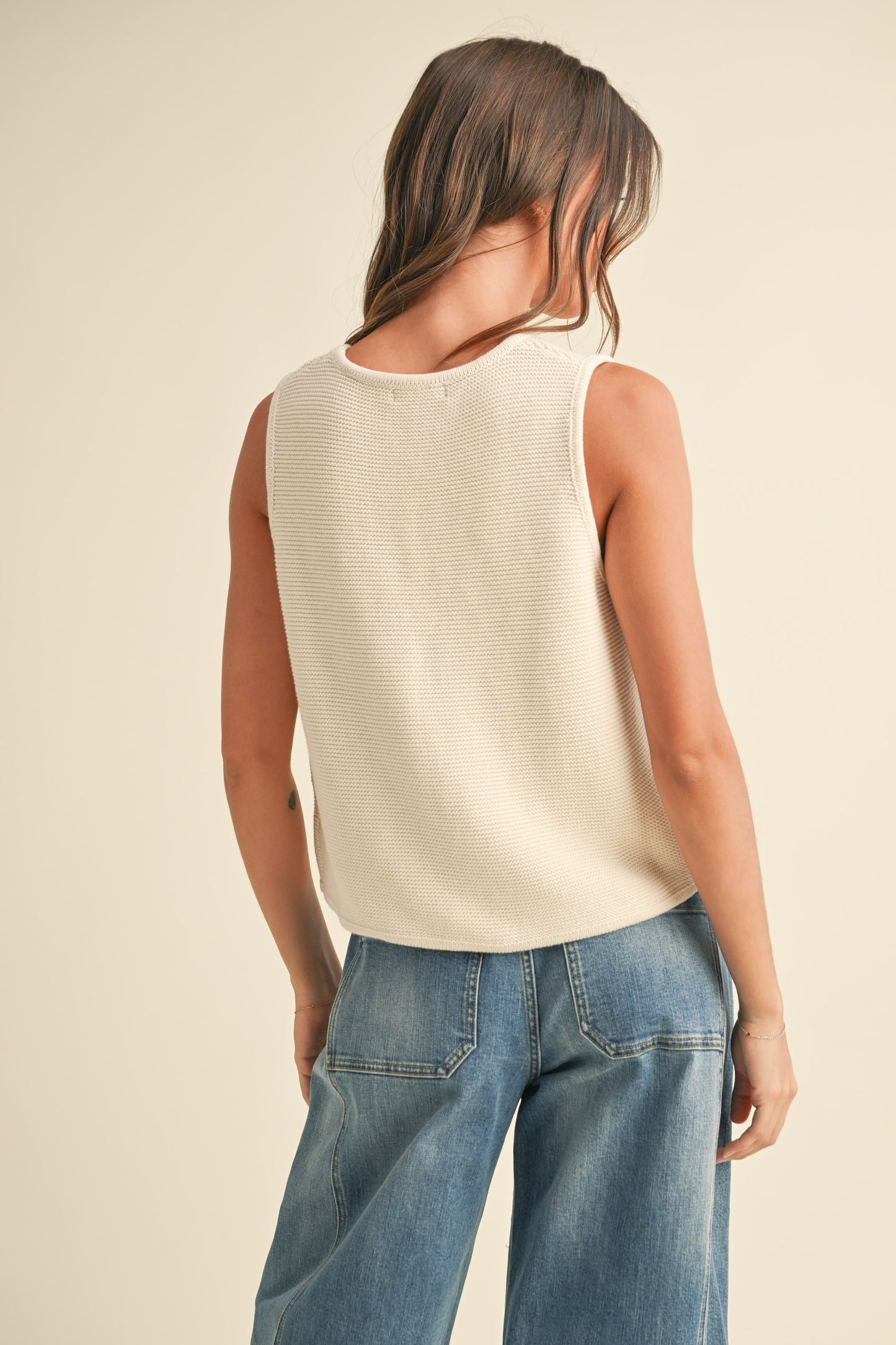 Teddy Vest Top