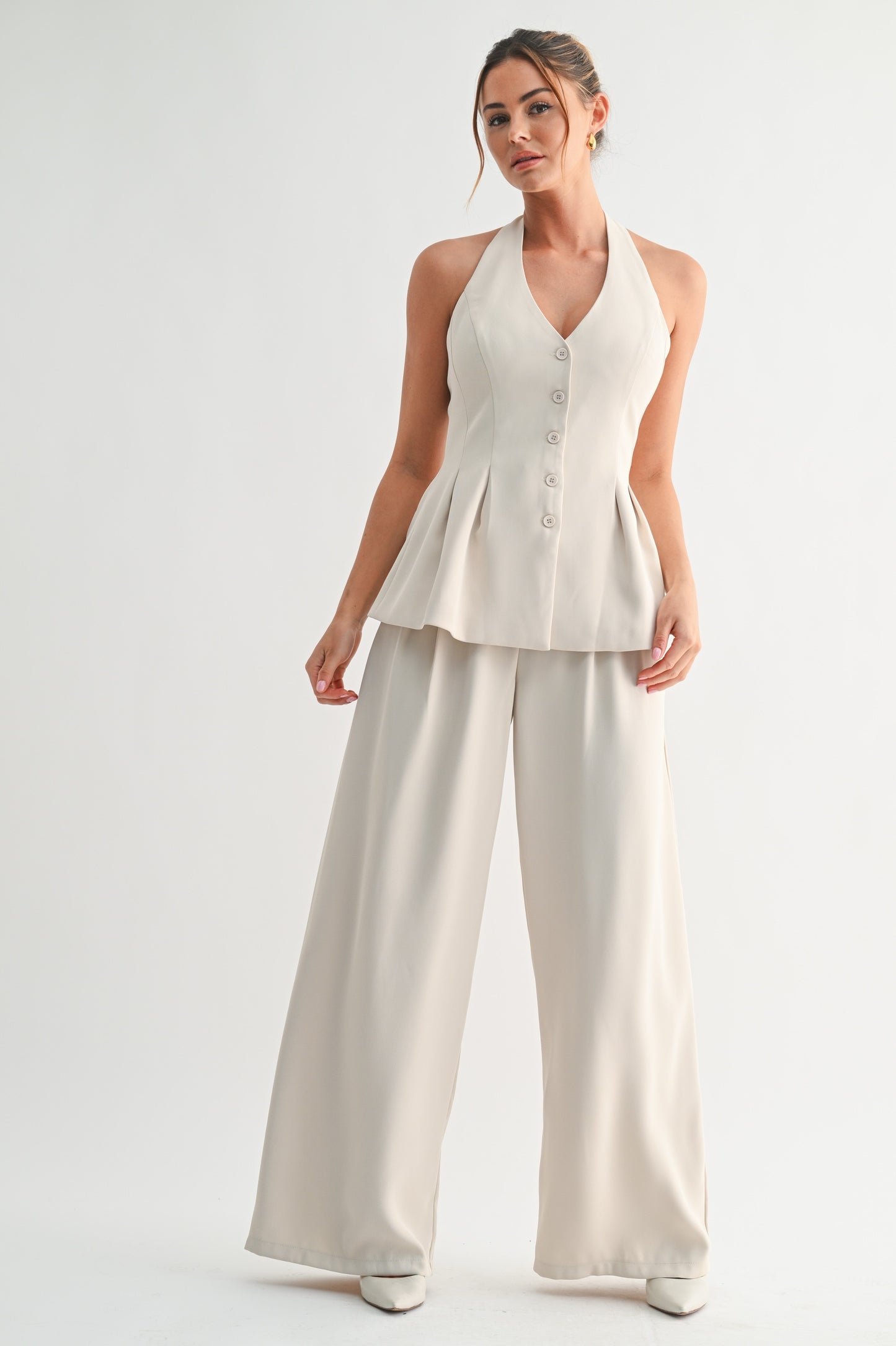 Wide Leg Trousers